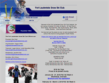 Tablet Screenshot of fortlauderdaleskiclub.com